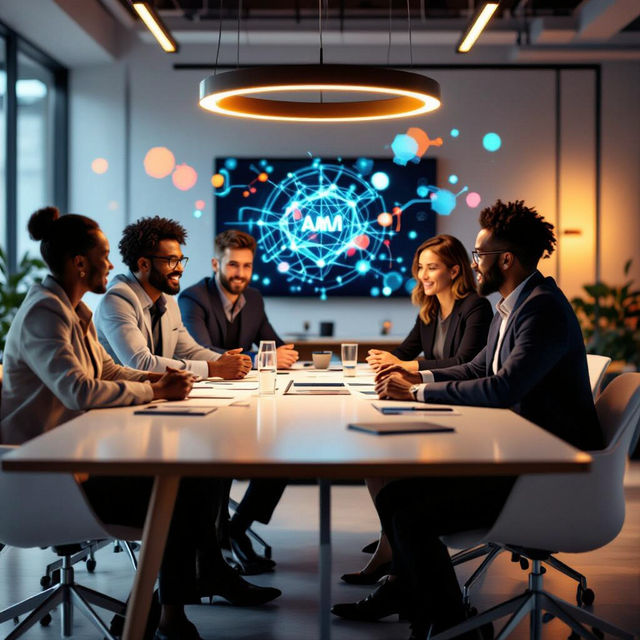 Meeting Pictures - AI Generated gallery