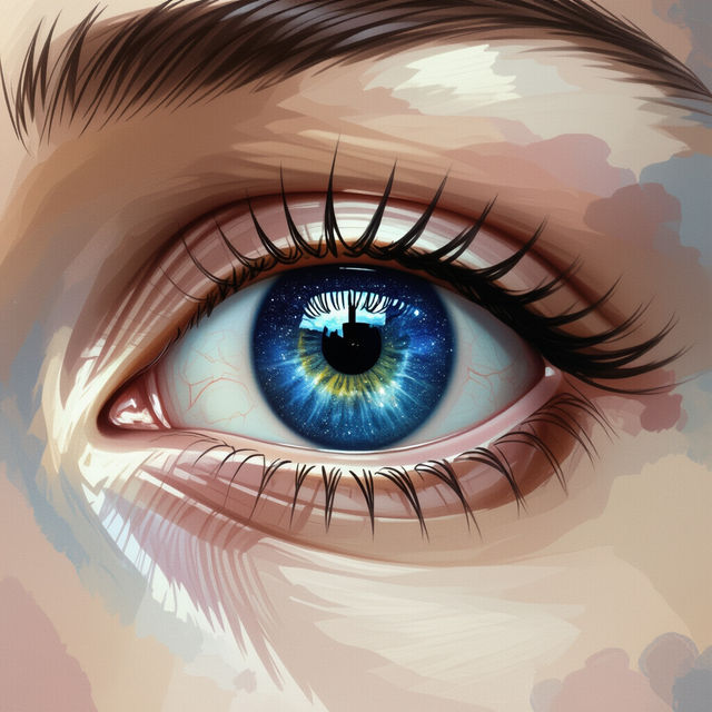 Drawings Of Eyes - AI Generated gallery