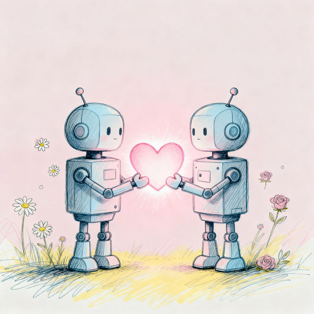 Unique Valentine's Day Drawings - Created with AI gallery