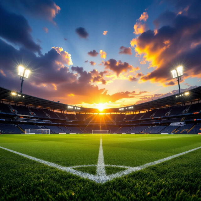 Soccer Field Images - AI Generated gallery