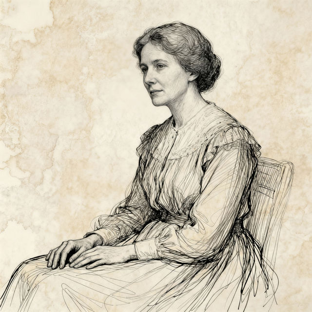 Drawing Helen Keller - AI Generated Art gallery