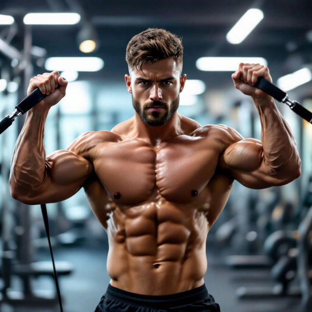 Cable Lateral Raise Exercise Images gallery