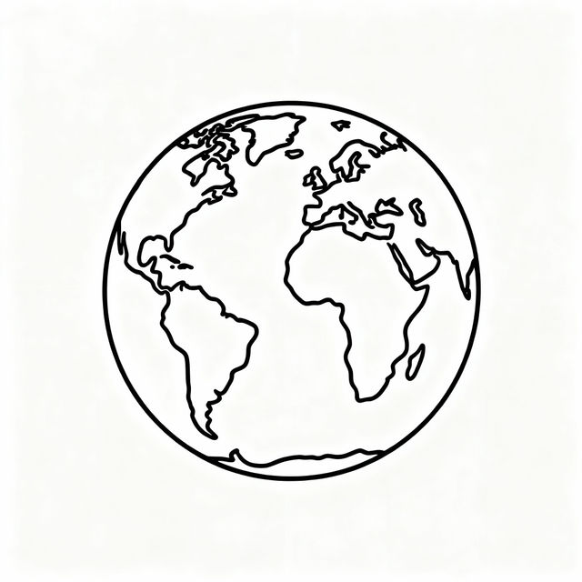 Easy Globe Drawings - Made With AI gallery