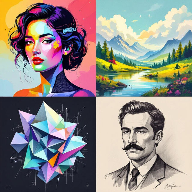 Different Types Of Drawing Styles gallery