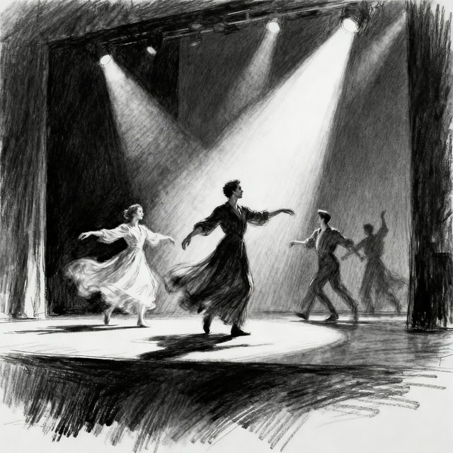 Stage Drawings - AI Generated gallery