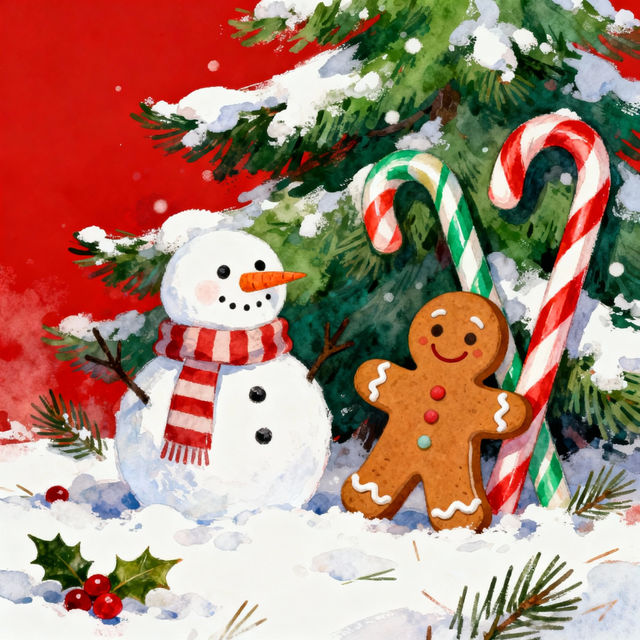 Cute Christmas Drawings gallery