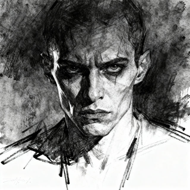Erik Menendez Drawings - AI Generated Art gallery