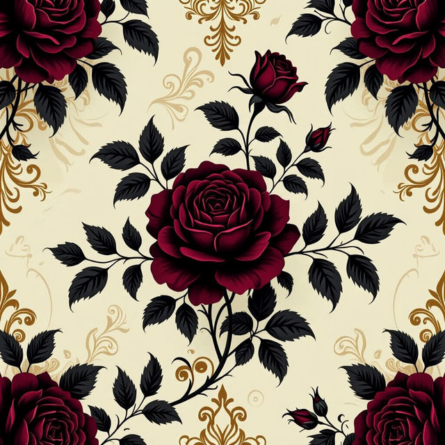 Dark Floral Wallpaper Gallery gallery
