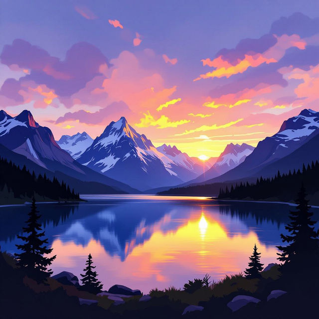 National Park Art - Made With AI gallery