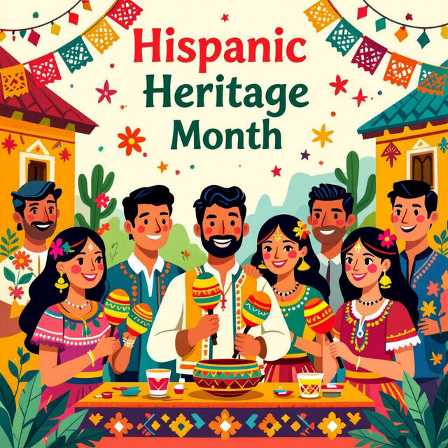Hispanic Heritage Month Drawing Ideas gallery