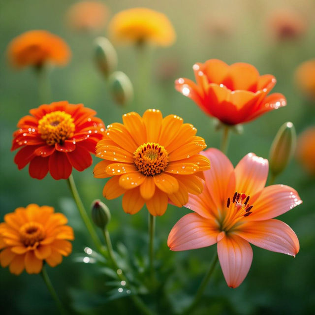 Orange Flowers Names and Pictures gallery