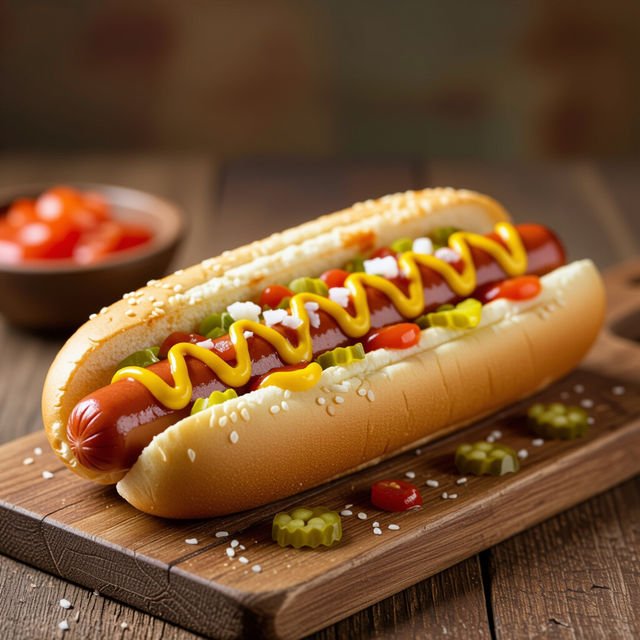 Hot Dog Images - Made With AI gallery