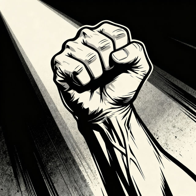 Drawing Fist Art gallery