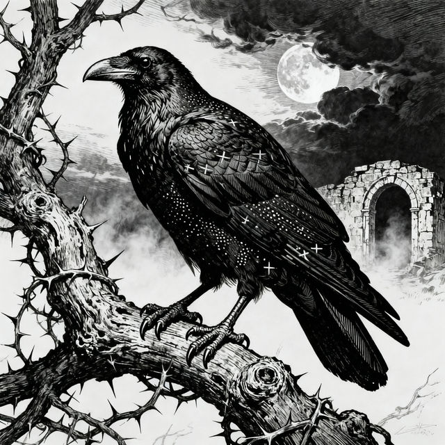 The Raven Drawing gallery