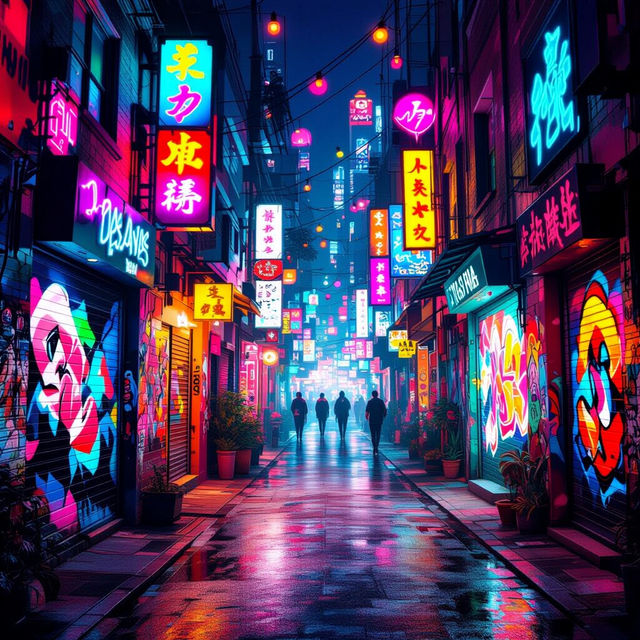 Art Alley - AI Generated Art gallery