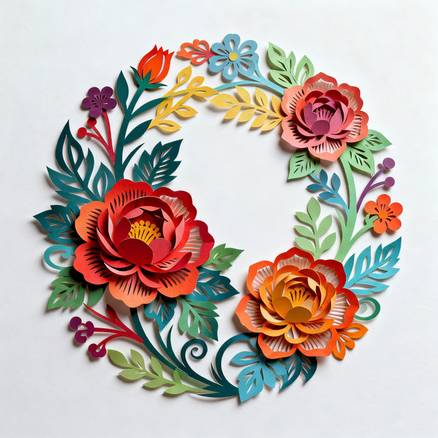 Paper Wall Art - AI Generated gallery