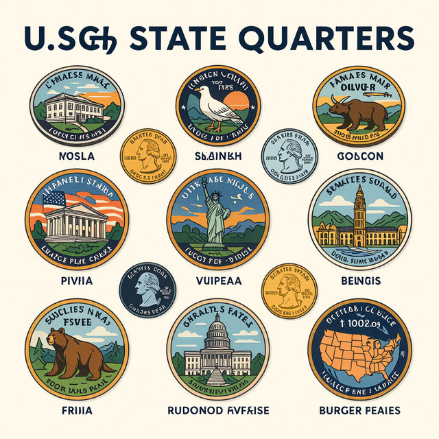 List of State Quarters With Pictures gallery
