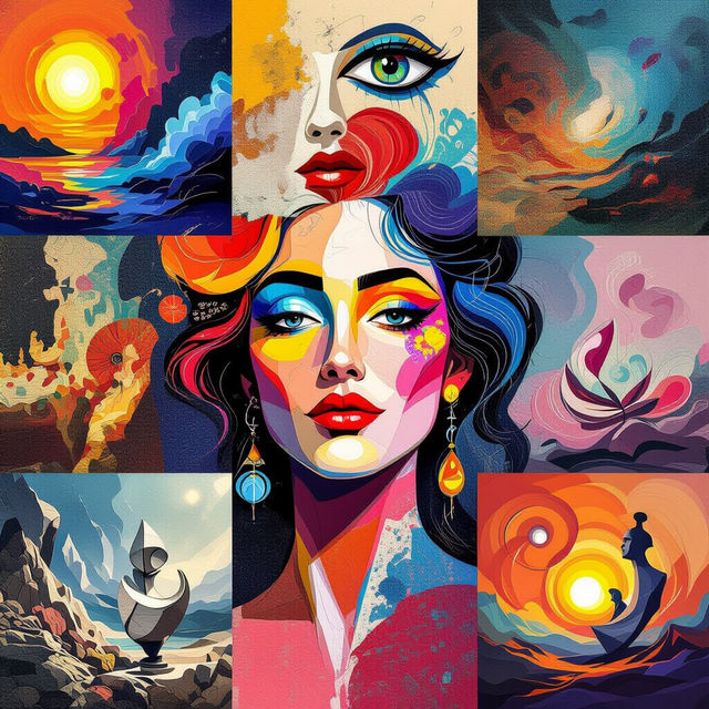 National Art Day Creations gallery