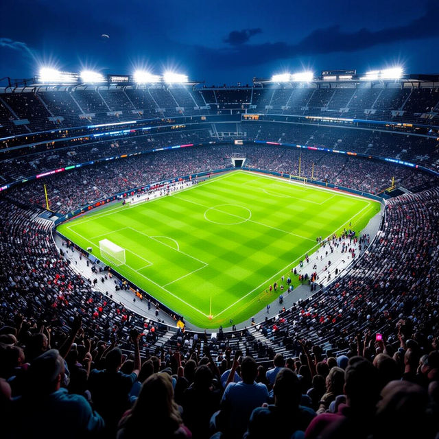 Football Field Images - Generated by AI gallery