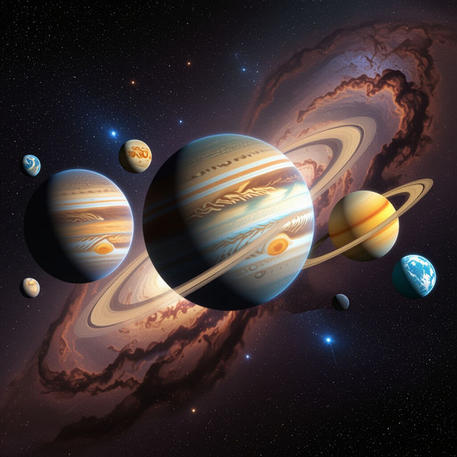 Pictures of the Planets in Order - AI Generated gallery