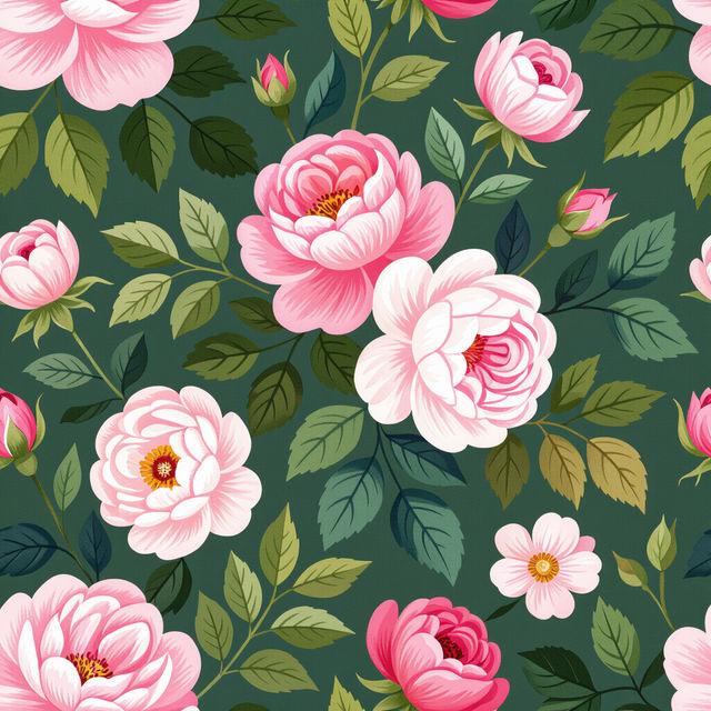 Peel and Stick Floral Wallpaper gallery