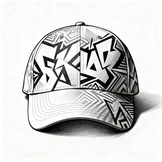 Baseball Cap Drawings - AI Generated gallery