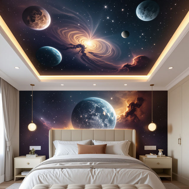 Wallpaper On The Ceiling gallery