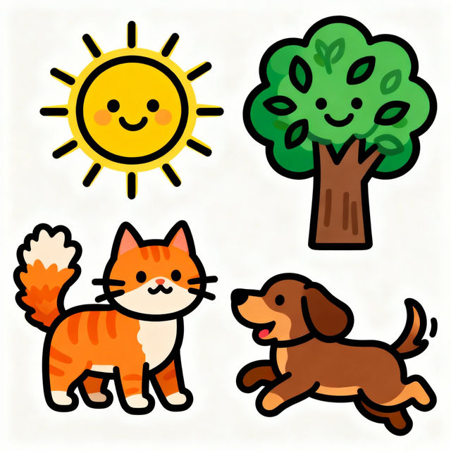 Easy Cute Drawings For Kids gallery