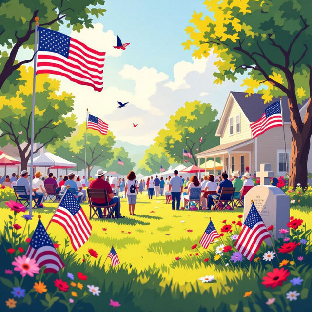 Memorial Day Weekend Images - Made With AI gallery