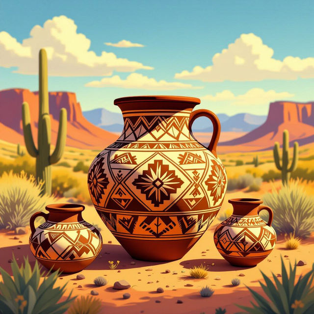 Pueblo Art - Made With AI gallery