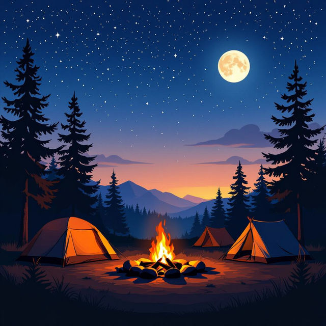 Camping Pictures - Made With AI gallery
