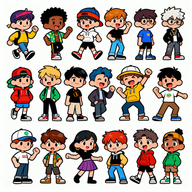 Character Clip Art - Made With AI gallery