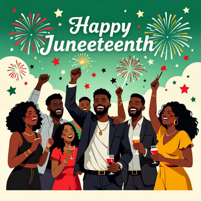 Browse Juneteenth Images Created With AI gallery