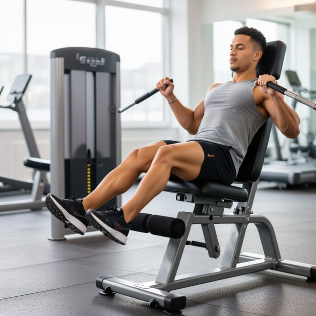 Leg Extension Exercise Images gallery