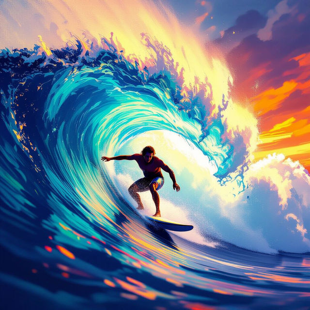 Surfer Olympics Art gallery