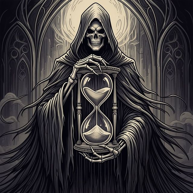 Explore AI-Generated Death Drawings gallery