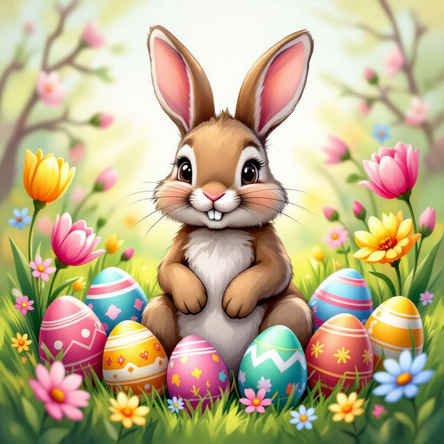 Easter Bunny Images - AI Generated gallery