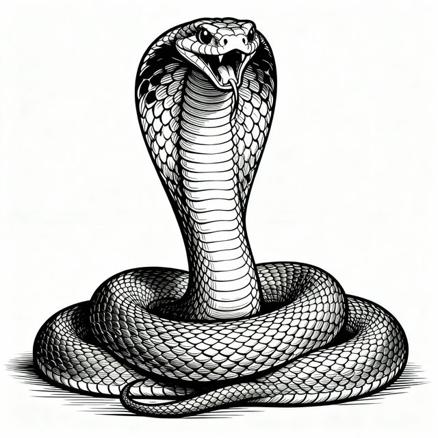 Cobra Drawings - AI Generated Art gallery