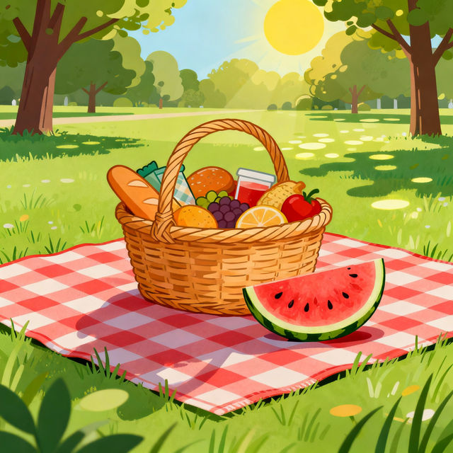Picnic Clip Art - Made With AI gallery
