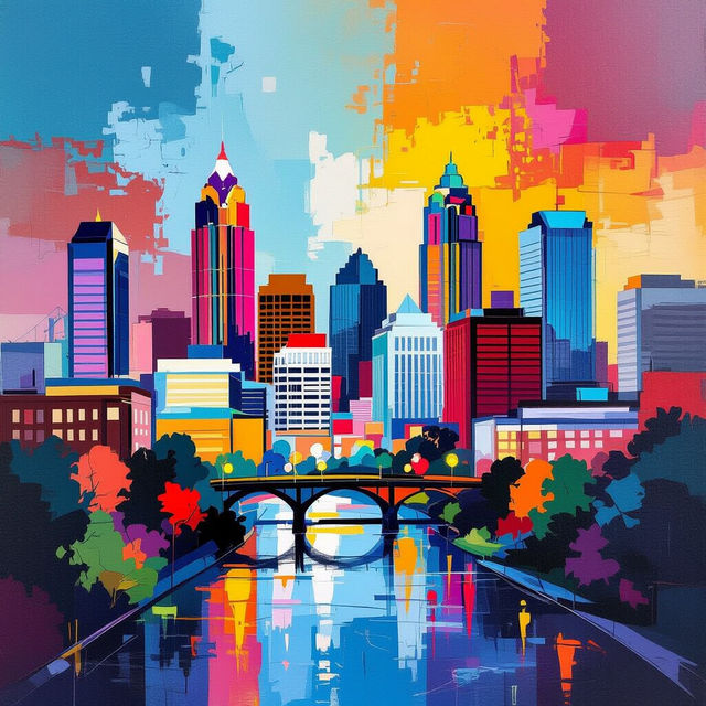 Charlotte Art League AI Art gallery