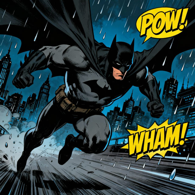 Batman Cartoon Drawings - AI Generated gallery