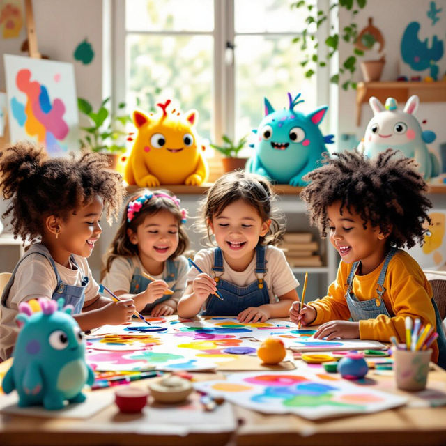 Elementary Art Projects - Made With AI gallery