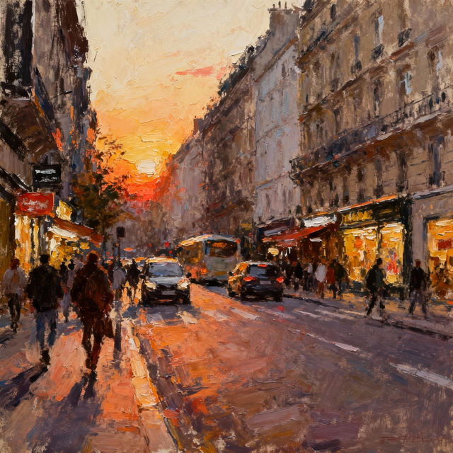 City Sketch Art - Created with AI gallery