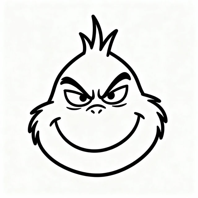 Easy Grinch Drawings gallery