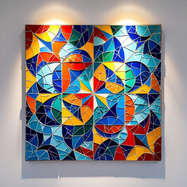 Tile Wall Art - AI Generated gallery