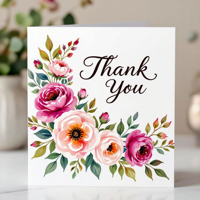 Thank You Cards With Pictures - Made With AI gallery