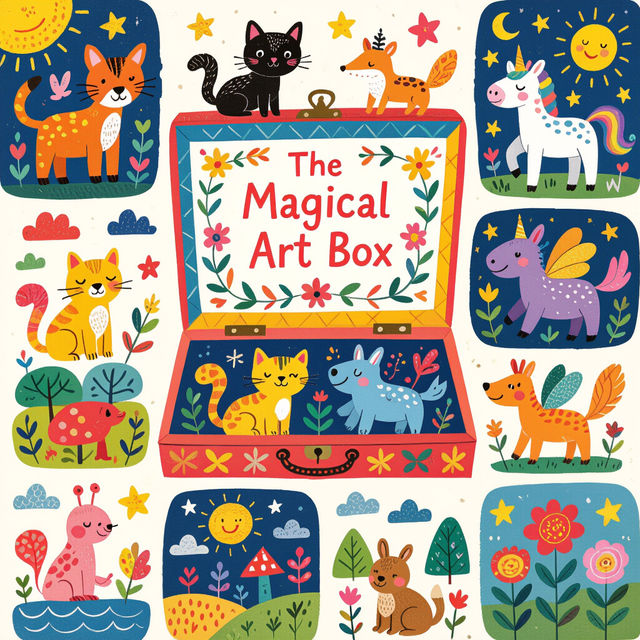 Kids Art Box - AI Generated Art gallery