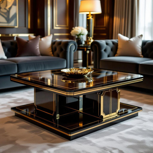 Art Deco Coffee Tables For Sale gallery