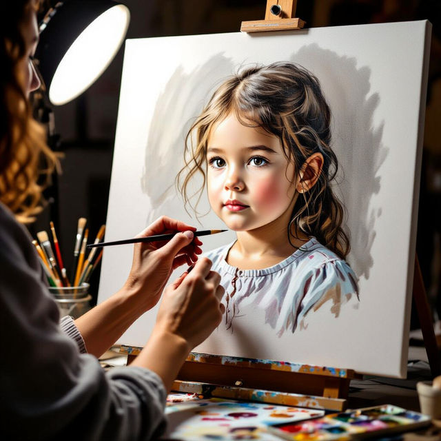 Person Drawing Girl Art gallery