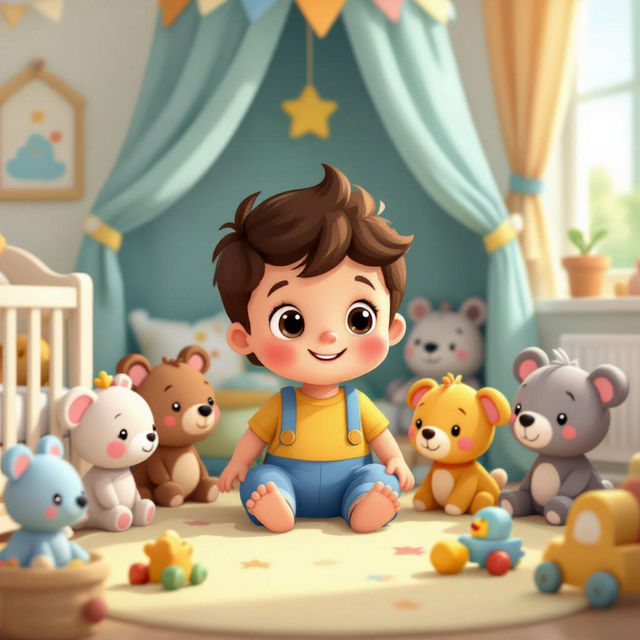 Toddler Boy Wallpaper - Adorable AI Creations gallery